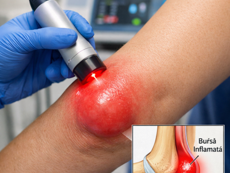 Tratamentul cu laser al bursitei olecraniene